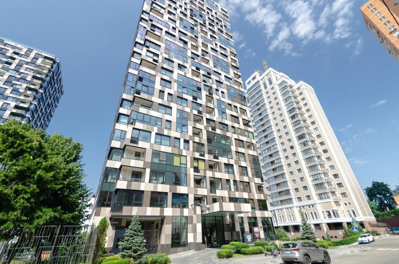 Petrovdom Apartment 77-94-59 In Rc Tetris Hall, Dilova Street 1-2 Kiev Ngoại thất bức ảnh